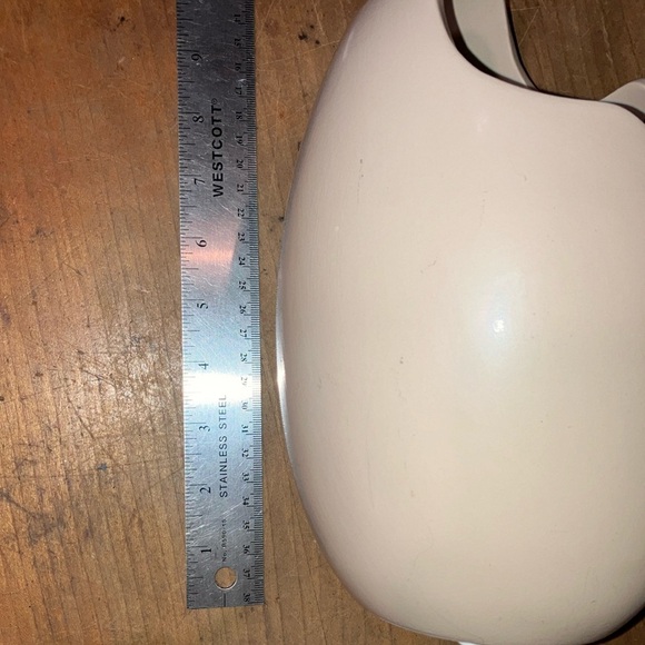 Cream Ceramic Egg Vase - large dinosaur egg shape - Picture 6 of 9